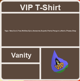 Vip T Shirt Super Cube Cavern Wiki Fandom