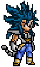Gaccu Cybo Saiyan Sprite Right
