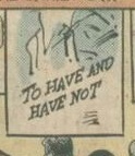 To Have and Have Not