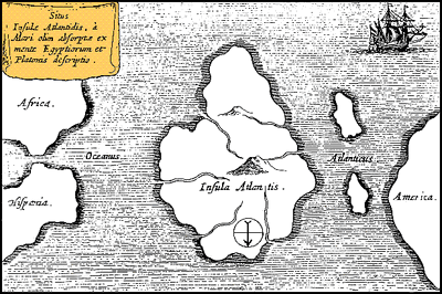 Athanasius Kircher's Atlantis
