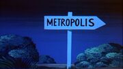 Metroroadsign