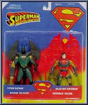Solar Suit Superman vs Future Batman