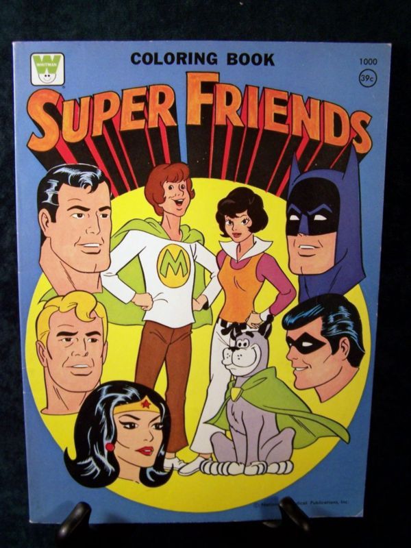 Super Friends (Whitman Coloring Book, 1975) | SuperFriends Wiki