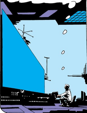 Morrow and his Forecaster (Flash 146 March 1964).