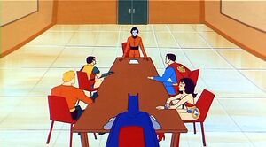 Justice League Meeting Room