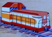 Railroad engine