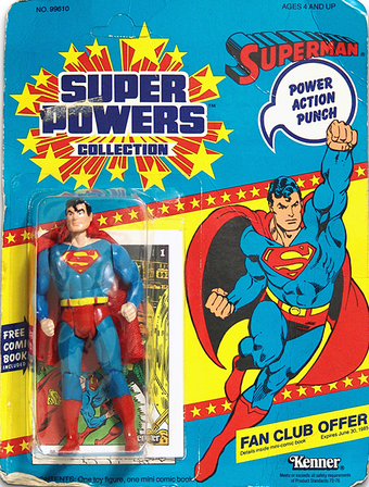 super powers superman figure