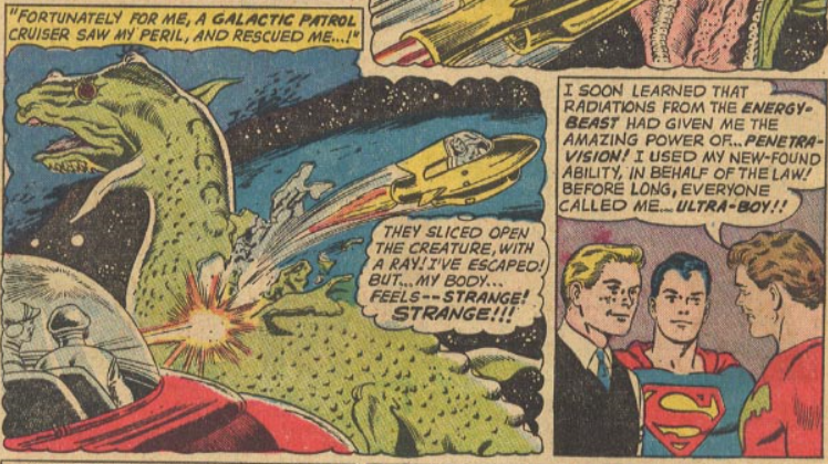 Image result for Jo Nah is swallowed by an "ultra-energy beast," giving him super powers.