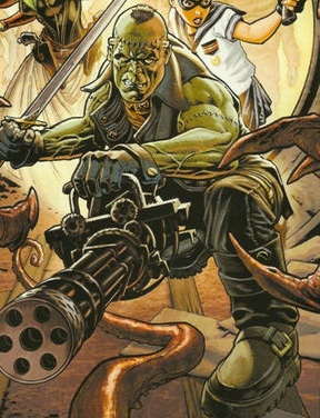 Frank in the comics