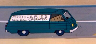 Geec grocery van