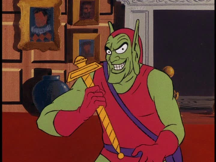 60s Green Goblin Minecraft Skin