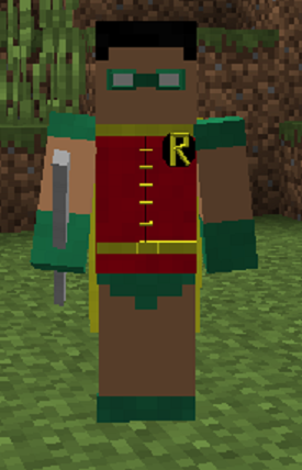 Robin (Dick Grayson)  Minecraft Superheroes Unlimited Mod 