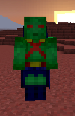 Martian Manhunter  Minecraft Superheroes Unlimited Mod 