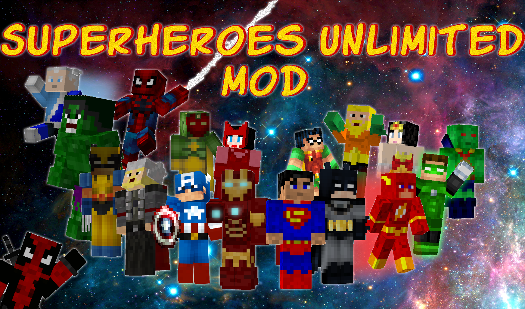 superheroes unlimited mod 1.9 tutorial