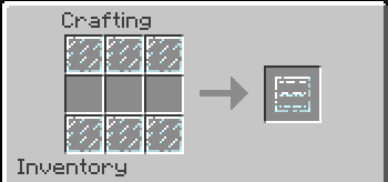 Minecraft Glass Pane Recipe