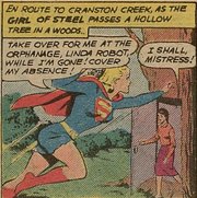 Supergirl robot