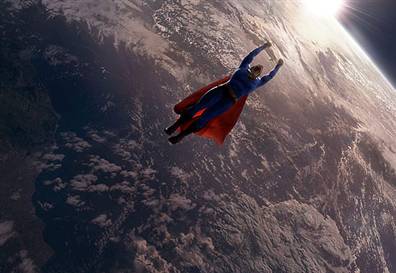 superman worlds earth above sci fi returns space man steel wikia enraptured moviegoers effect film science shot