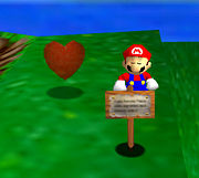 Spinning heart SM64