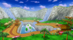 MKwii Yoshifalls