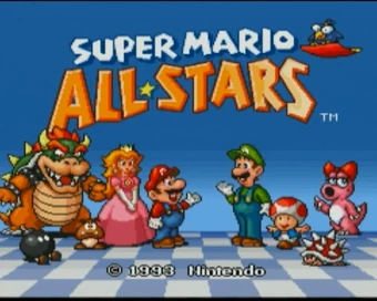super mario brothers all stars