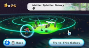 Matter Splatter Galaxy
