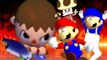 SM64 Bloopers: Can the Villager come out to play ...
