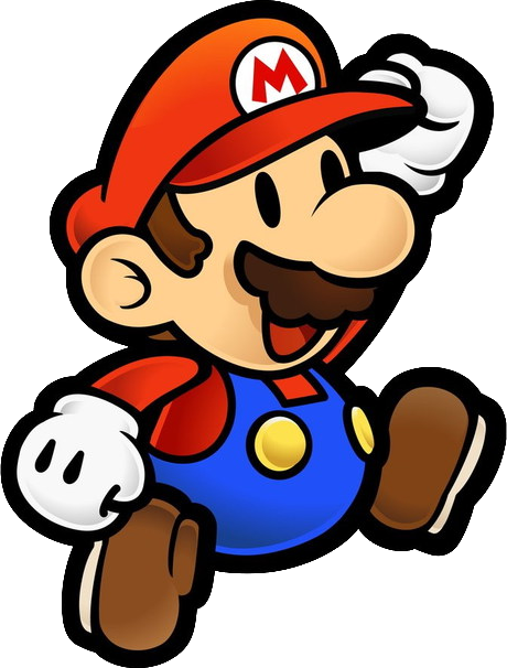 Image - Paper Mario Jump.png | SuperMarioGlitchy4 Wiki | FANDOM powered ...