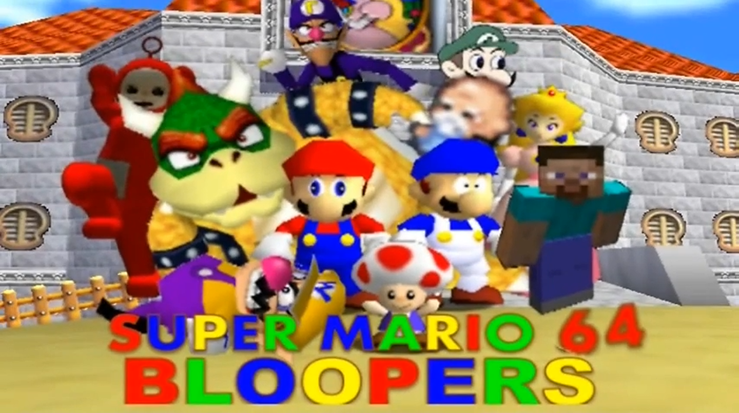 Sm64 Meet The Mario Gallery Supermarioglitchy4 Wiki Fandom - super mario 64 bloopers roblox