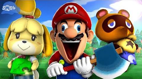 Smg4 If Mario Was In Animal Crossing Supermarioglitchy4 Wiki
