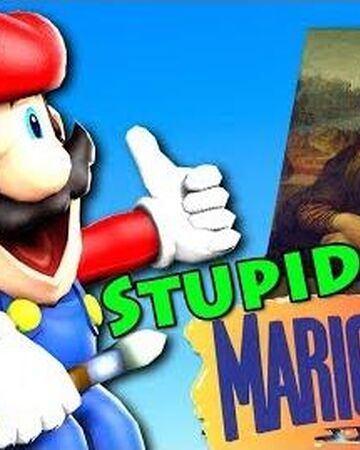 Smg4 Stupid Mario Paint Supermarioglitchy4 Wiki Fandom