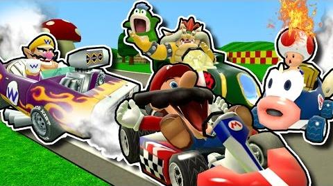 Retarded64: Stupid Mario Kart | SuperMarioGlitchy4 Wiki | FANDOM