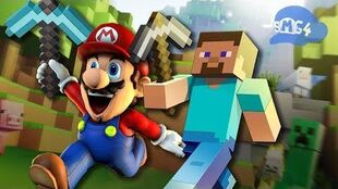 Smg4 If Mario Was In Minecraft Supermarioglitchy4 Wiki