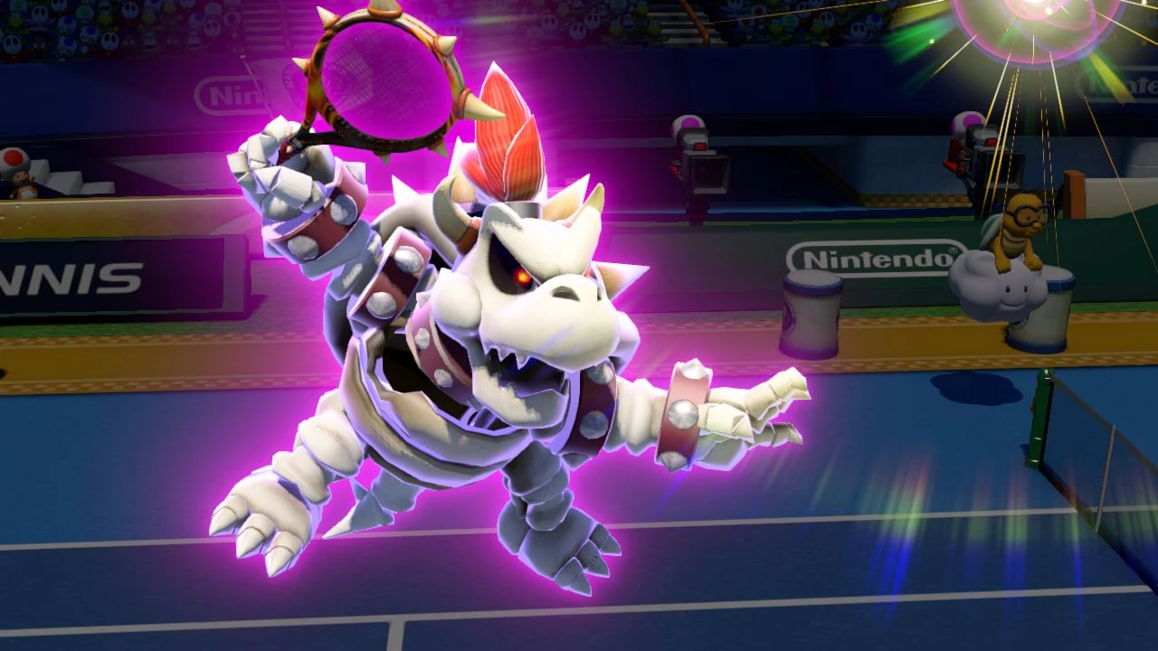 Skelobowser Mario Wiki Mario Tennis Ultra Smash