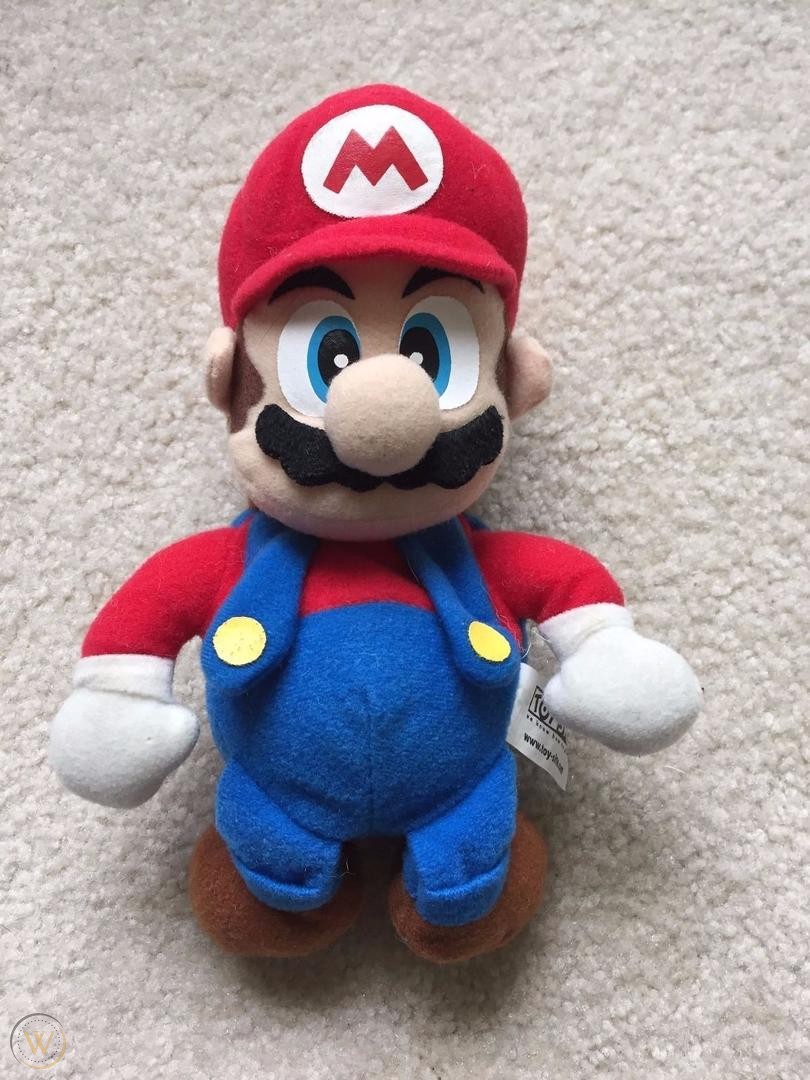 lego mario plush