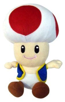 toad plush mario