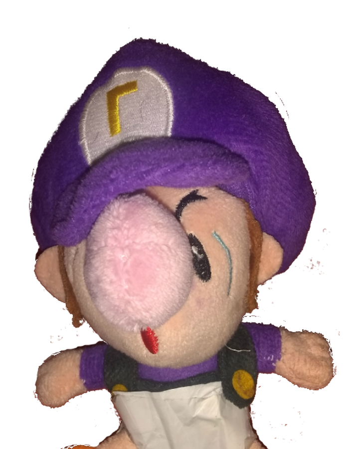 baby waluigi plush