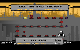 Super Meat Boy Warp Zone Salt Factory