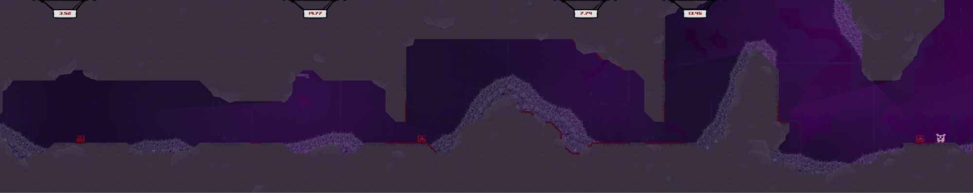 Super Meat Boy Bandage Locations World 1