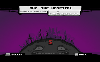 Super Meat Boy Hospital Warp Zones