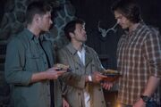 723 Dean Castiel and Sam