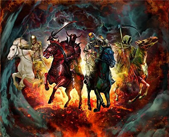 Resultado de imagem para cavaleiros do apocalÃpse