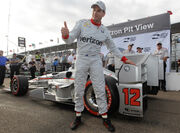 Will Power St Pete 2016 with Pole