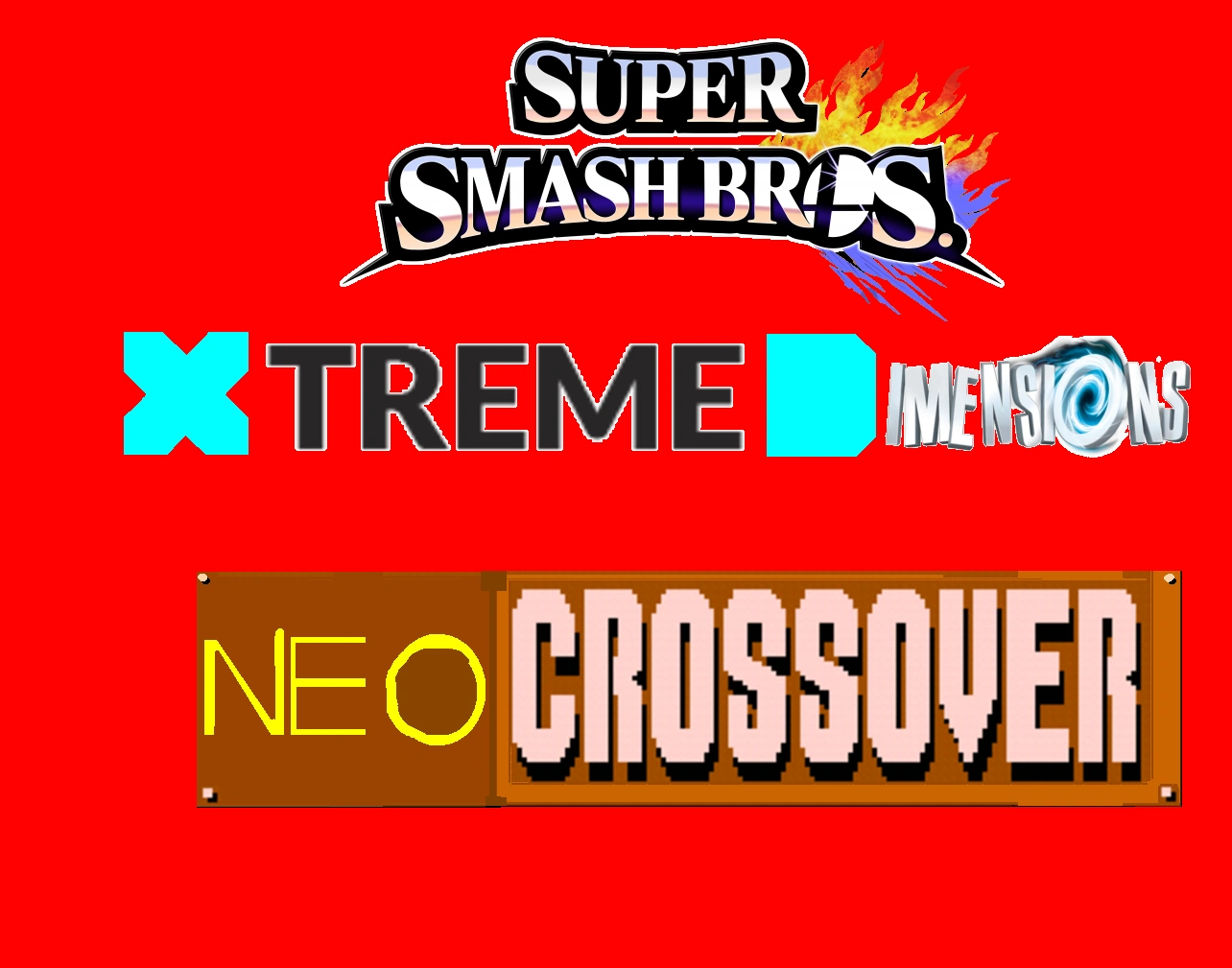 Super Smash Bros Xtreme Dimensions Neo Crossover Super Smash Bros