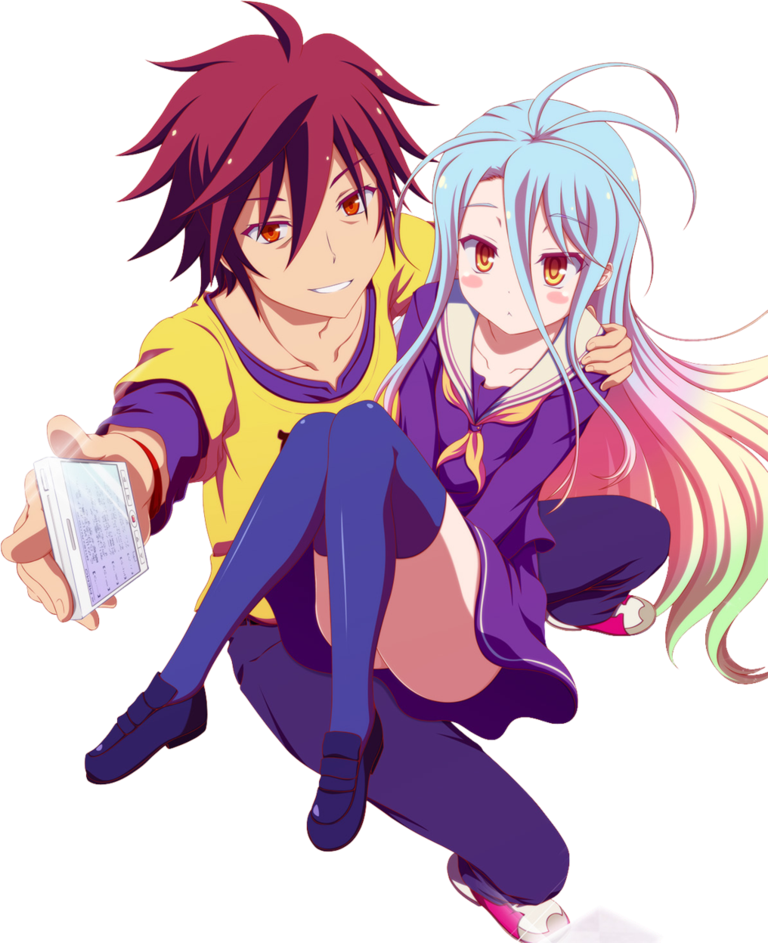 image sora and shiro render by gundi16 d7la73i png super smash
