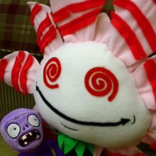 royal hypno flower plush