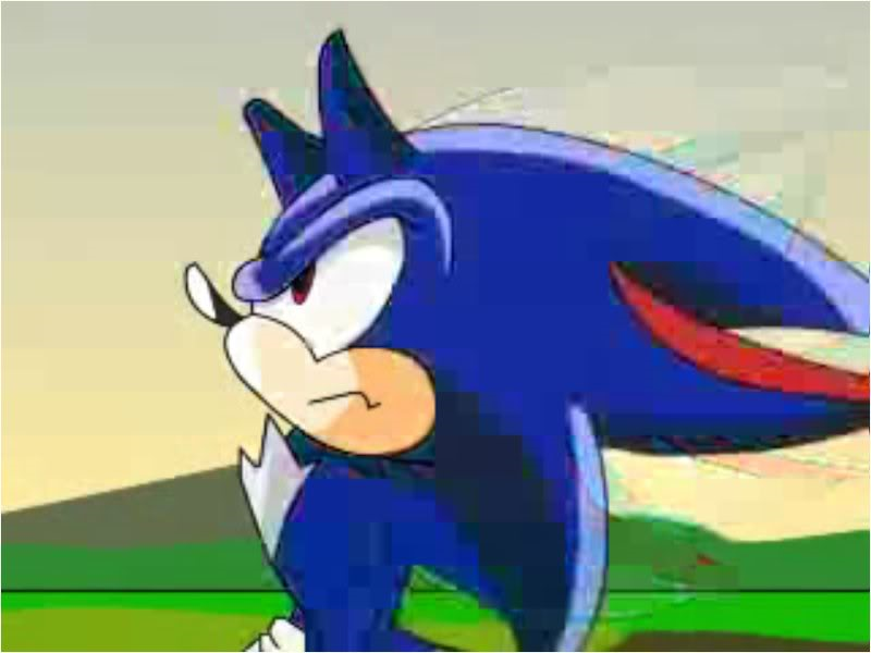 Nazo Unleashed Super Sonic Transformation Gif
