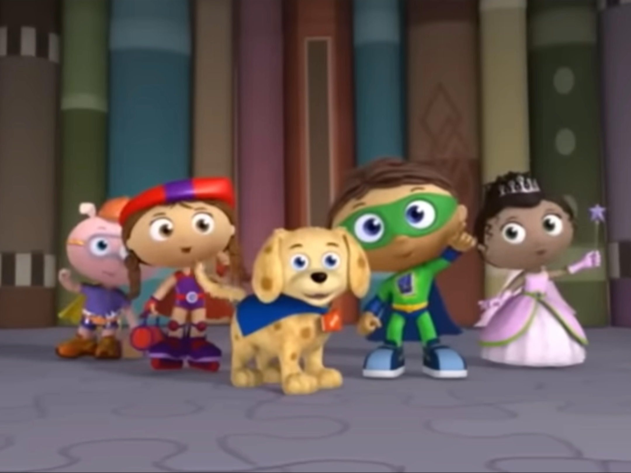 Super why wcostream