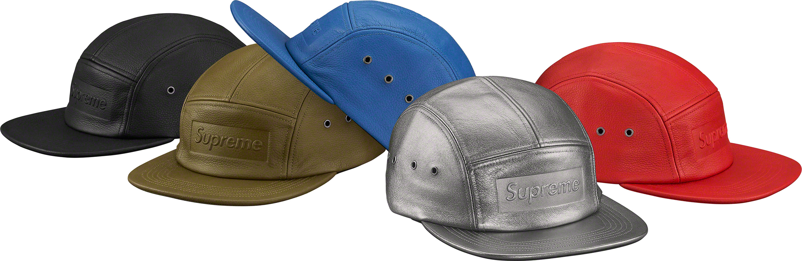 supreme leather hat