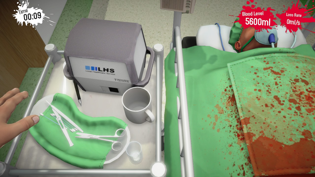 surgeon simulator alien code