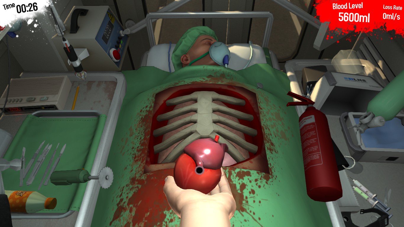 image heart transplant ambulance jpg surgeon simulator 2013